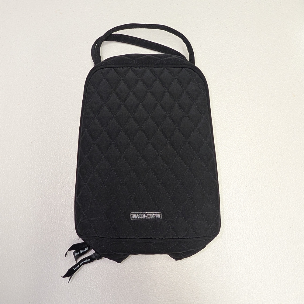 Vera Bradley Black Quilted Lunch Bag